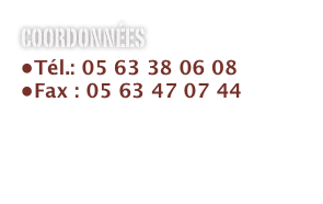 coordonnées
Tél.: 05 63 38 06 08
Fax : 05 63 47 07 44
 
imprimerie@imprimerieportier.fr
www.imprimerieportier.fr